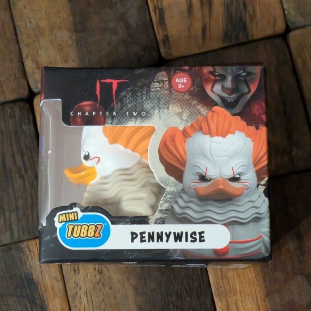 Pennywise IT TUBBZ Mini Edition Horror Rubber Duck Figure New
